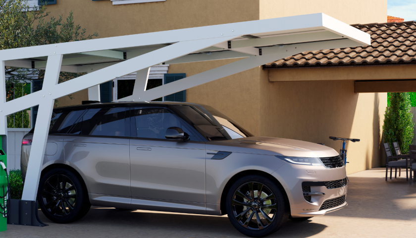 Carport fotovoltaico: protegge l’auto e produce energia